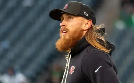 49ers GM Lynch Optimistic Kittle Returns for Week 1 After Achilles Injury