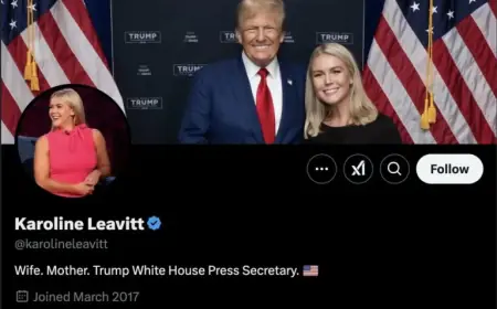 “Leavitt’s Future in White House Questioned After ‘Terrible Job’ Briefing”