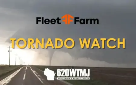 Tornado Watch in Effect for Walworth County Until 8 PM