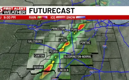 Severe Weather Expected Tonight; Additional Storms Predicted Tomorrow Night