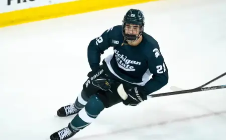 Porter Martone Jumps from NCAA Freshman to NHL Playoff Contender