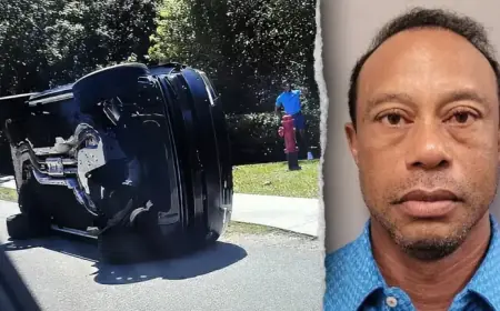 Tiger Woods’ DUI Arrest Dashcam Reveals Disrupted Masters Plans
