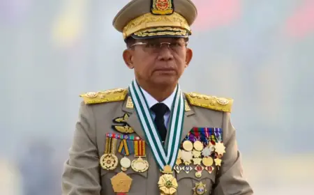 Myanmar’s Coup Leader Elected President by Pro-Military Parliament