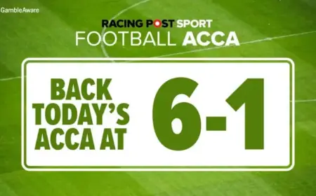 Friday’s Football Accumulator Tips: Back Our 6-1 Bet365 Picks