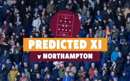 Bantams vs Northampton: Preview, Line-Ups, Referee, and Match Odds
