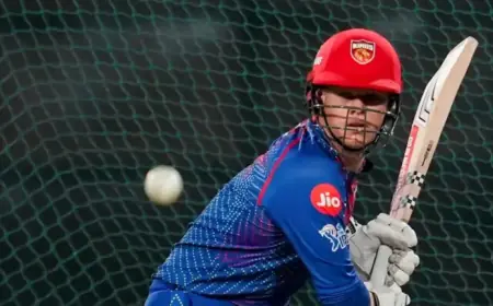 IPL 2024: Nehal Wadhera Rejoins Punjab Kings for Gujarat Titans Clash