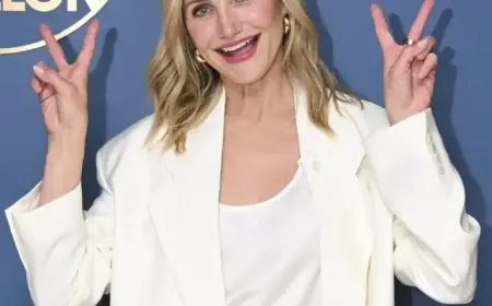 Cameron Diaz Shines on “The Tonight Show” with Regé-Jean Page and More