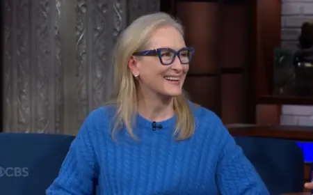 Meryl Streep Revisits Iconic Monologue in Customized J. Crew Outfit