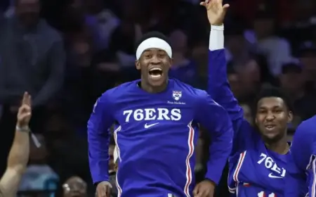 Sixers’ VJ Edgecombe Earns Eastern Conference Rookie of the Month Honors