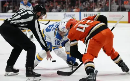 St. Louis Blues vs. Anaheim Ducks: Odds, Picks, Predictions
