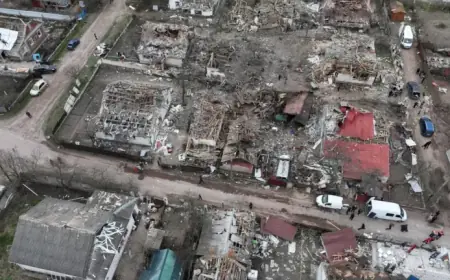 Russian Drone Strikes Ukrainian Apartment: Captured on Video