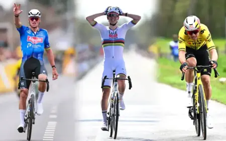 Van der Poel, Van Aert Vie Against Pogačar as Evenepoel Enters Tour of Flanders