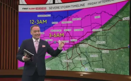 Severe Overnight Storms to Hit North Texas
