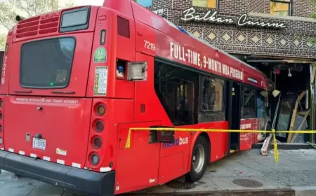 Metro Bus Crash Injures 3 Women, Slams Into Northwest DC Restaurant
