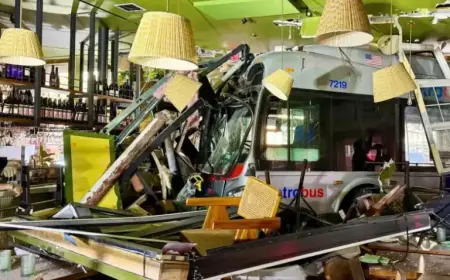 Metrobus Crashes into DC Restaurant, Injuring Three