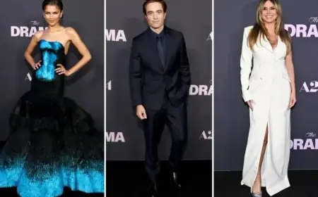 Zendaya, Pattinson, Klum Lead Star-Studded Event