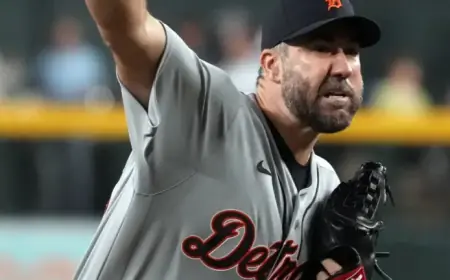 Justin Verlander Hits Injured List: Tigers Ace Sidelined by Hip Issue