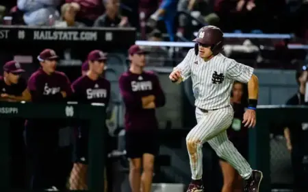 Aidan Teel Injury Update: Mississippi State CF Sidelined Against Georgia