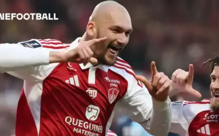 Brendan Chardonnet, Ludovic Ajorque Return for Brest Derby Clash with Rennes