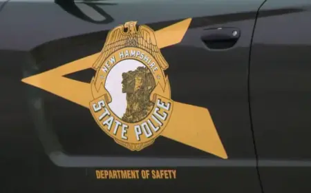 NH Town on Alert as Police Hunt for Armed Suspect