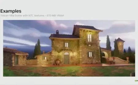NVIDIA’s Neural Texture Compression Slashes VRAM Usage to Just 970 MB