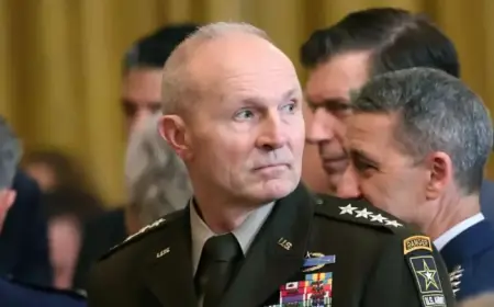 Ousted Gen. Randy George Calls for Courageous Leadership in Farewell Email