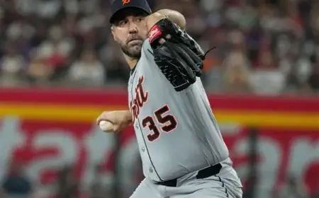 Tigers Sideline Verlander for 15 Days Due to Hip Injury