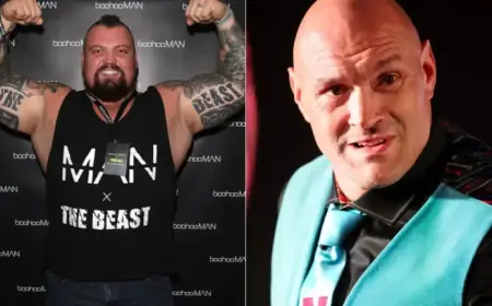 Eddie Hall’s MMA Challenge to Tyson Fury Sparks Family Feud