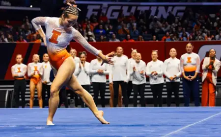 “Illini Showcase Character, Conclude Rebuilding Season at Big Ten Championships”