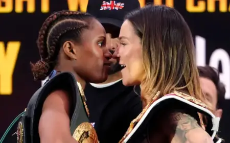 Terri Harper and Caroline Dubois Weigh In for Title Fight Showdown