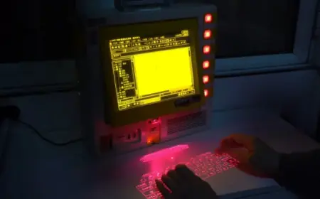 Cyberpunk Laptop Transformed by Open Graphics Card Technology