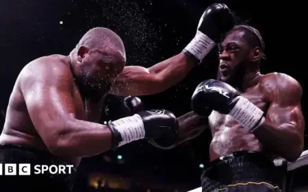 Deontay Wilder Defeats Derek Chisora on Points in Thrilling Bout