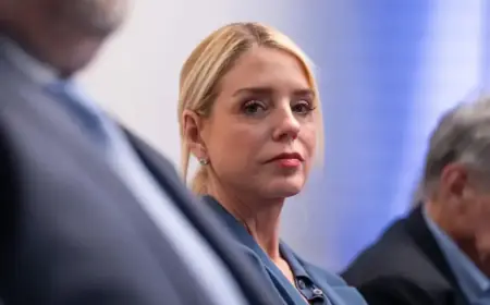 Pam Bondi Dismissed as Attorney General: Portrait Discovered in Trash