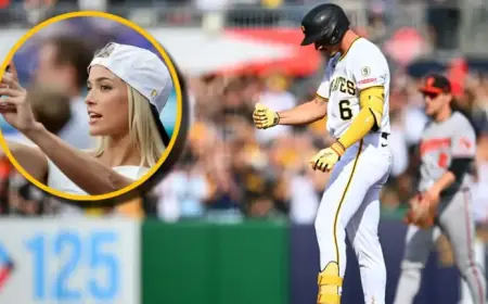 Konnor Griffin’s Wife Steals Spotlight at Prospect Debut