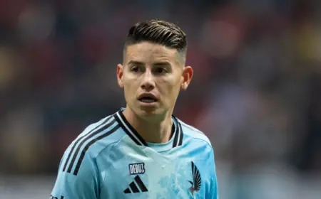 James Rodriguez Faces Major Health Setback, Sidelining Loons Star