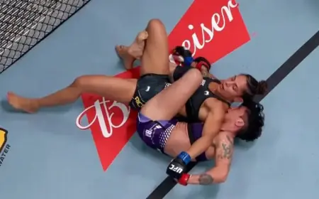 Virna Jandiroba Dominates Tabatha Ricci at UFC Vegas 115