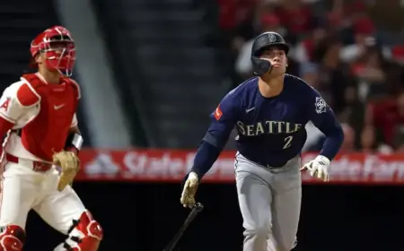 Woo Leads Mariners’ 3-1 Victory Over Angels in 10 Innings