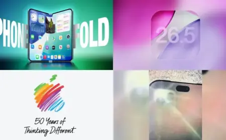 Apple Unveils Foldable iPhone, iOS 26.5 Beta, Celebrates 50th Anniversary