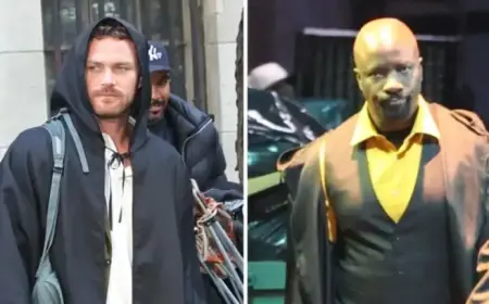 Mike Colter and Finn Jones Appear on ‘Daredevil: Born Again’ Set
