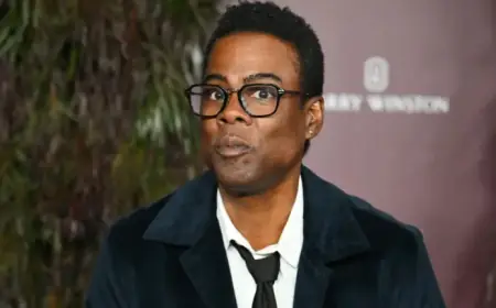 Chris Rock Shares a Kiss with DJ Simone Henault in NYC