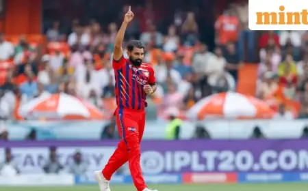 “Shami Dominates as LSG Pacer Shines Against SRH, Experts React”