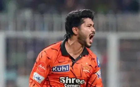 SRH Star Inspired by Dhoni Biopic to Rekindle Cricket Passion