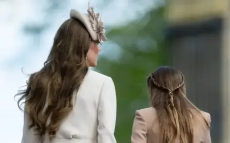 King Leads Royal Family at Windsor’s Royal Easter Service Live