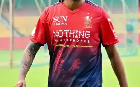 Royal Challengers Bengaluru: Inside Their Latest Practice Session Gallery