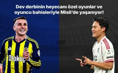 Experience Fenerbahçe vs. Beşiktaş Derby Thrills with Misli’s Special Bets!