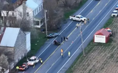 Two Walnuttown Firefighters Die Searching for Missing Woman in Berks County