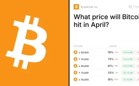 Bitcoin Price Predictions for April: Latest Trading Odds Revealed