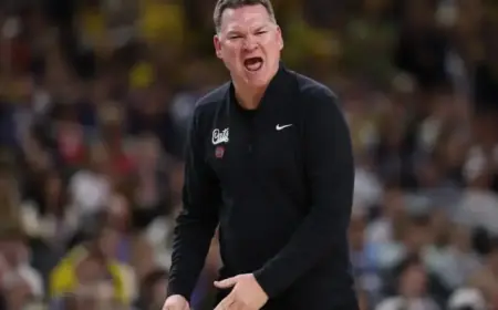 Arizona Coach Lloyd Commends Michigan Following Final Four Defeat