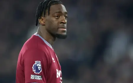 Axel Disasi Signals West Ham Future in Message to Journalist