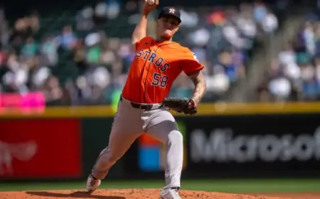 Astros Add Hunter Brown to Injured List Due to Shoulder Strain